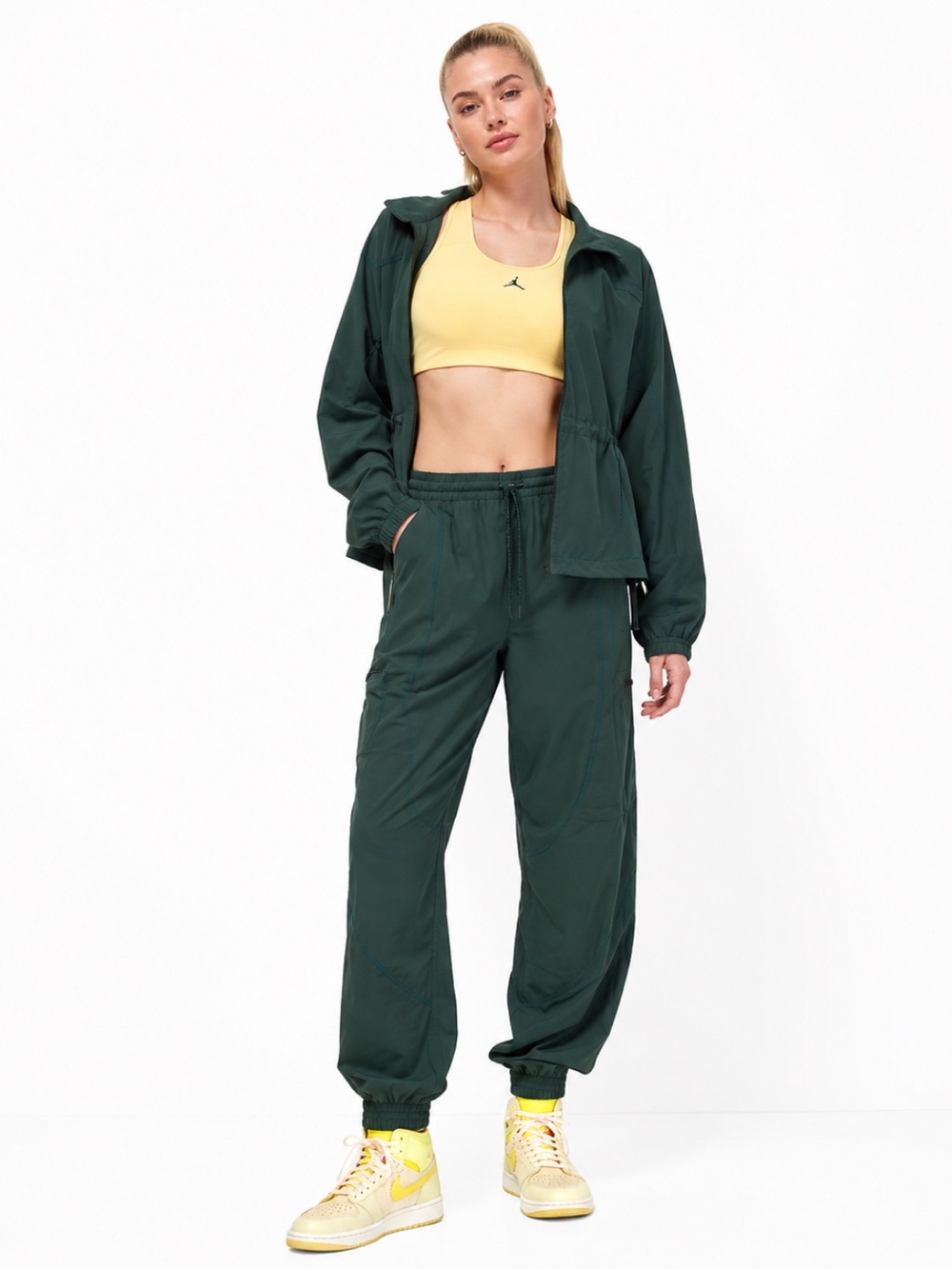 Jordan Air Jordan Sport Tunnel Jogger Dri-FIT Loose Fit Green Large New With Tag